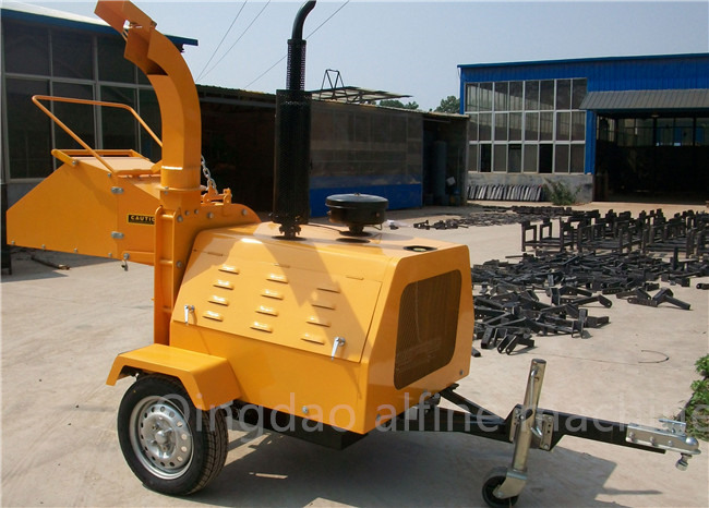 DH22 DH40 DH50 DH80 diesel engine wood chipper with hydraulic feeding