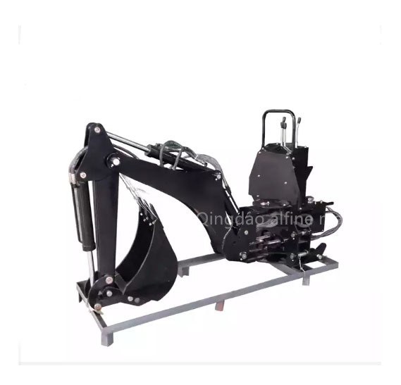 China reliable PTO backhoe tractor rear backhoe 3 point backhoe attchment
