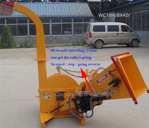 Factory supply WC10 WC10H RX125 WC15 WC15H WC17H BX10R PTO wood chipper