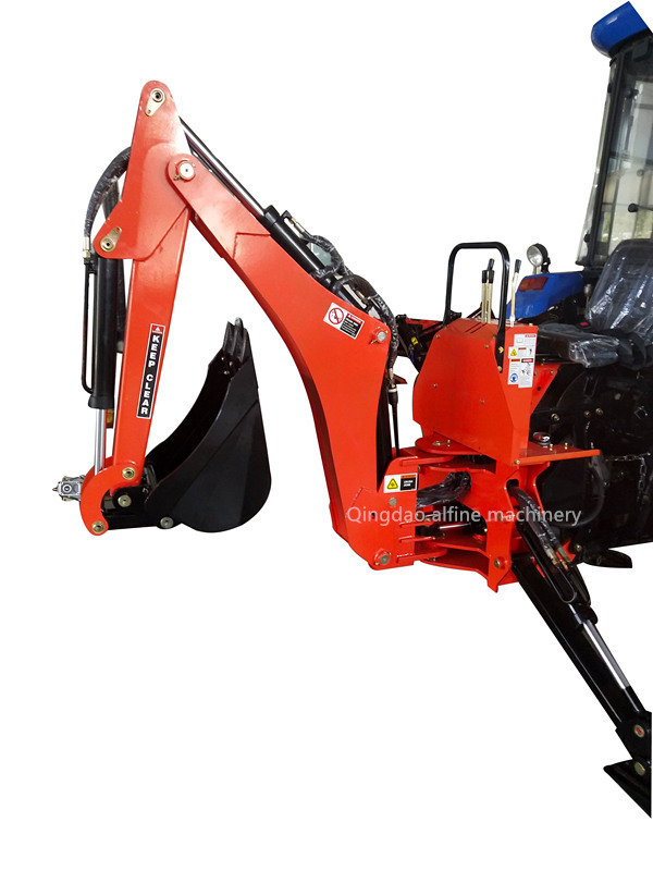 China reliable PTO backhoe tractor rear backhoe 3 point backhoe attchment